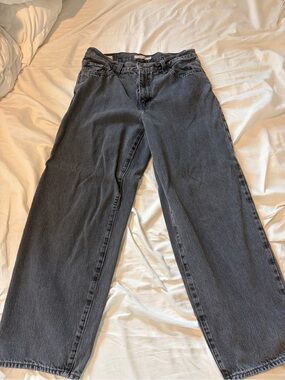 Levi’s Baggy Dad jeans in washed black size 29